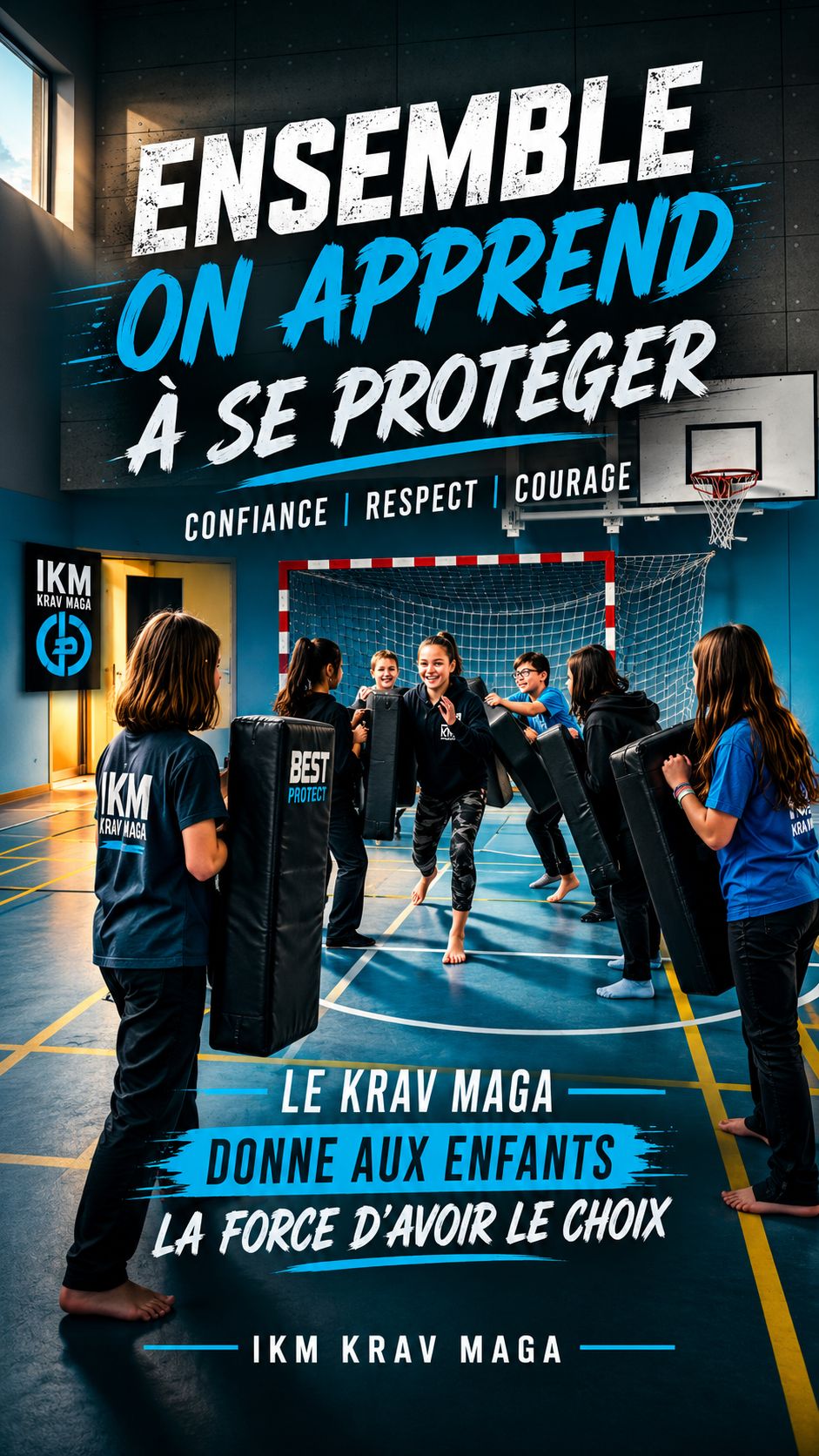 Ensemble on apprend à se protéger - Krav Maga Uccle Calevoet