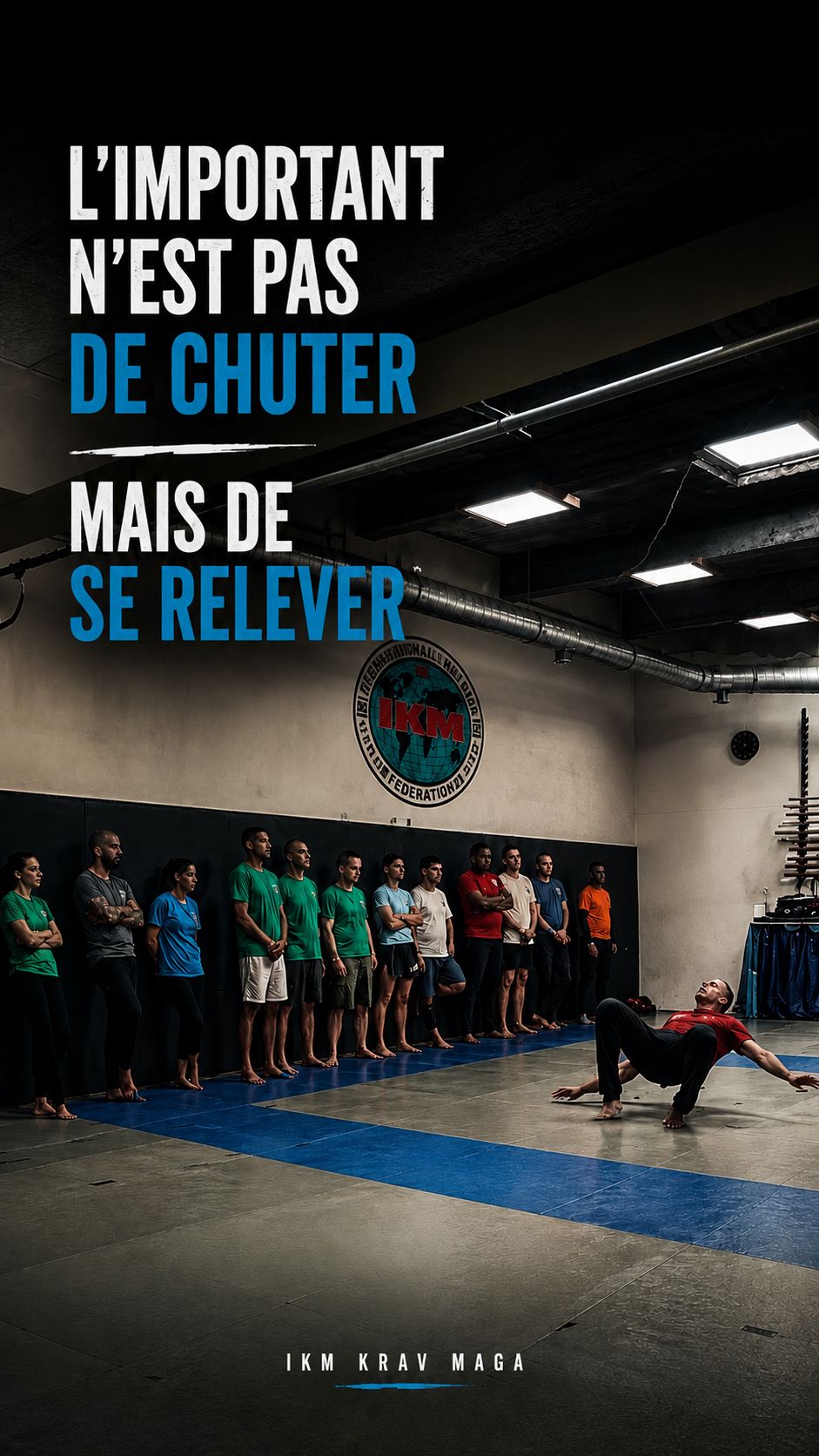 L'important n'est pas de chuter mais de se relever