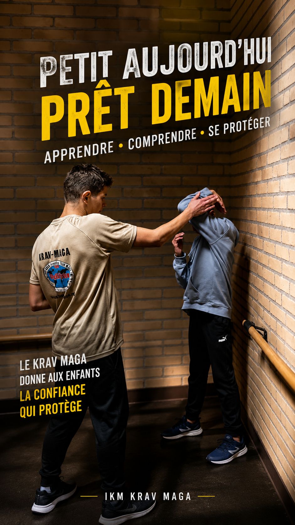 Petit aujourd'hui. Prêt demain - Krav Maga enfants et ados Uccle Calevoet